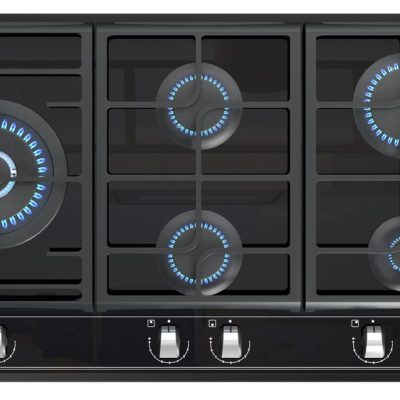 Teka GZC 95320 XBC BK Wok Gözlü Ankastre Cam Ocak Siyah - 112570177