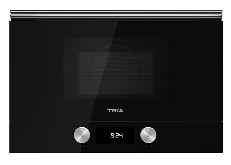 Teka Siyah Set Urban Serisi (4lü) (HLB 8600 BK Fırın - GZC 75330 BK Ocak- DLV 98660 BK Davlumbaz- ML 8220 L BK Mikrodalga )Made in İtaly. - Görsel 5