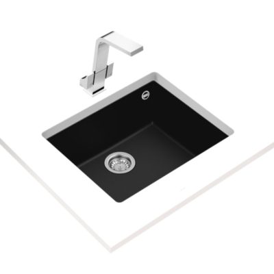 Teka Square 50.40 TG Tezgah Altı Black Eviye Siyah - 115230020