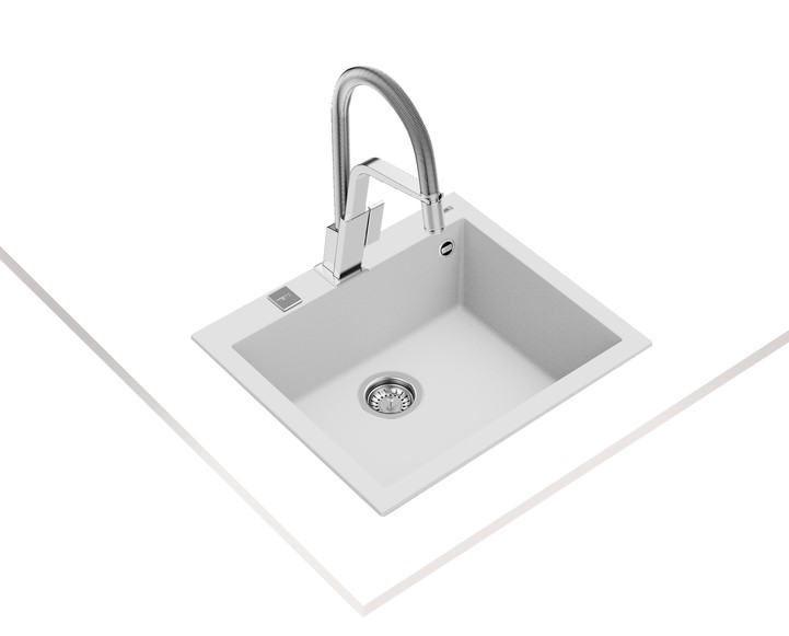 Teka ForSquare 50.40 TG Arctic White - 115230009