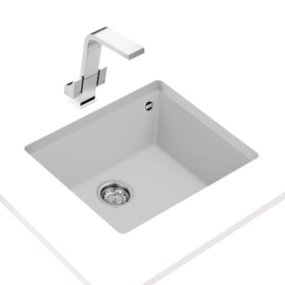 Teka Square 50.40 TG Arctic White - 115230024