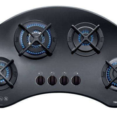 Teka VR 90 4G AI AL TR CI Wok Gözlü Siyah Cam Ankastre Ocak - 112560010