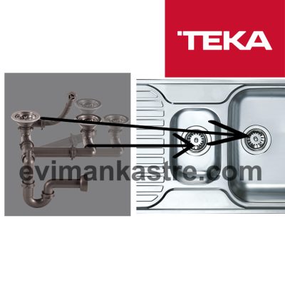 Teka Sifon Takımı Princess 60, Nerissa 60, Vitae 60, Stage 60 Alt Süzgeç Takımı