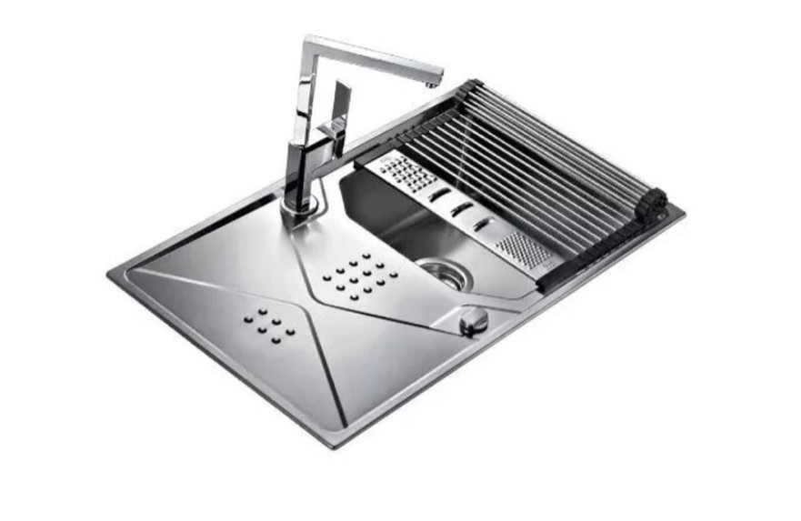 Teka Rendeli Katlanabilir Süzgeç - 40199260 - Görsel 5