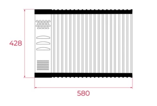 Teka Rendeli Katlanabilir Süzgeç - 40199260 - Görsel 6