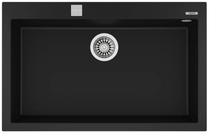 Teka ForSquare 72.40 TG Black Tek Hazneli Tegranite+ Eviye - 115230000 - Görsel 4