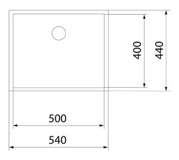 Be Linea 50.40 RS15 Su Tutmaz Pureclean Tezgah Altı Eviye - 115000065 - Görsel 4