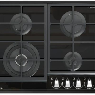 Teka GZC 64320 XBC BK Wok Gözlü Siyah Cam Ankastre Ocak - 112570169