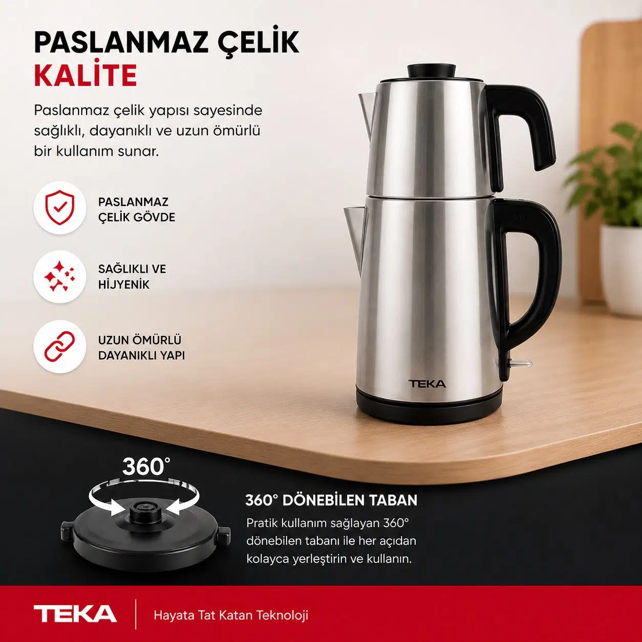 TEKA TTM 24 MSSI Çay Makinesi - Görsel 2
